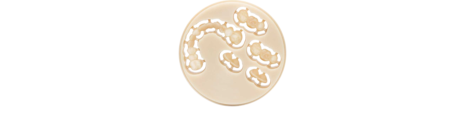 Dischi per la produzione di impronte dentali