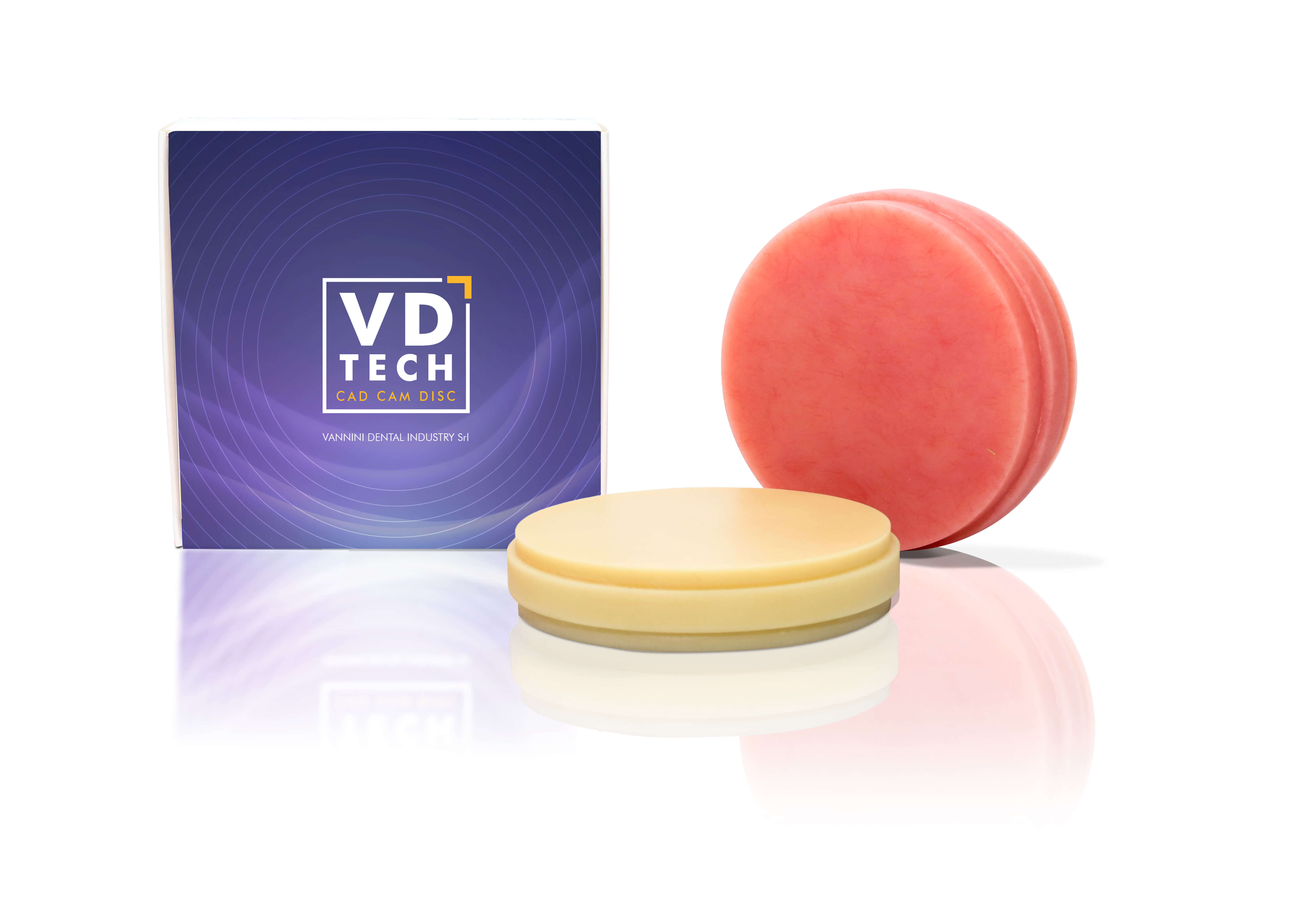 Dischi per la produzione di impronte dentali e rispettivo packaging