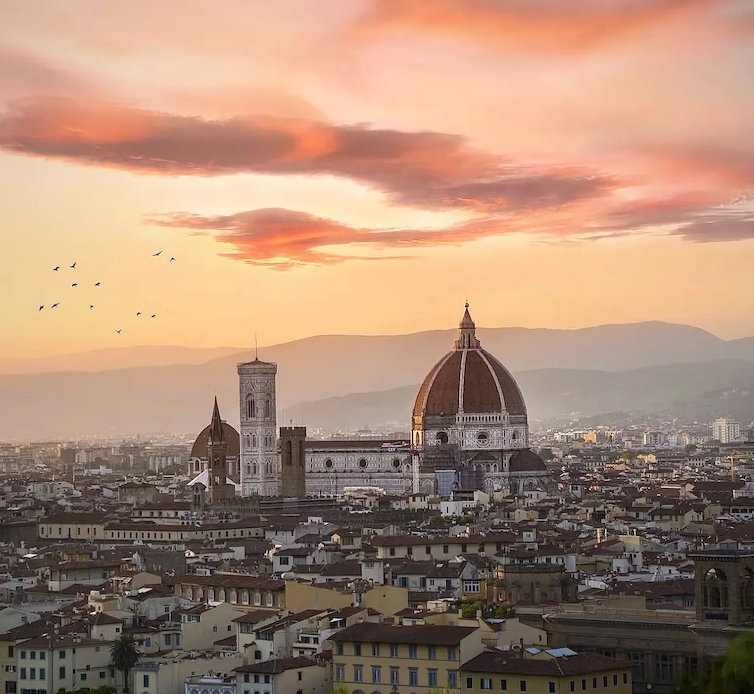 Immagine di un panorama di Firenze