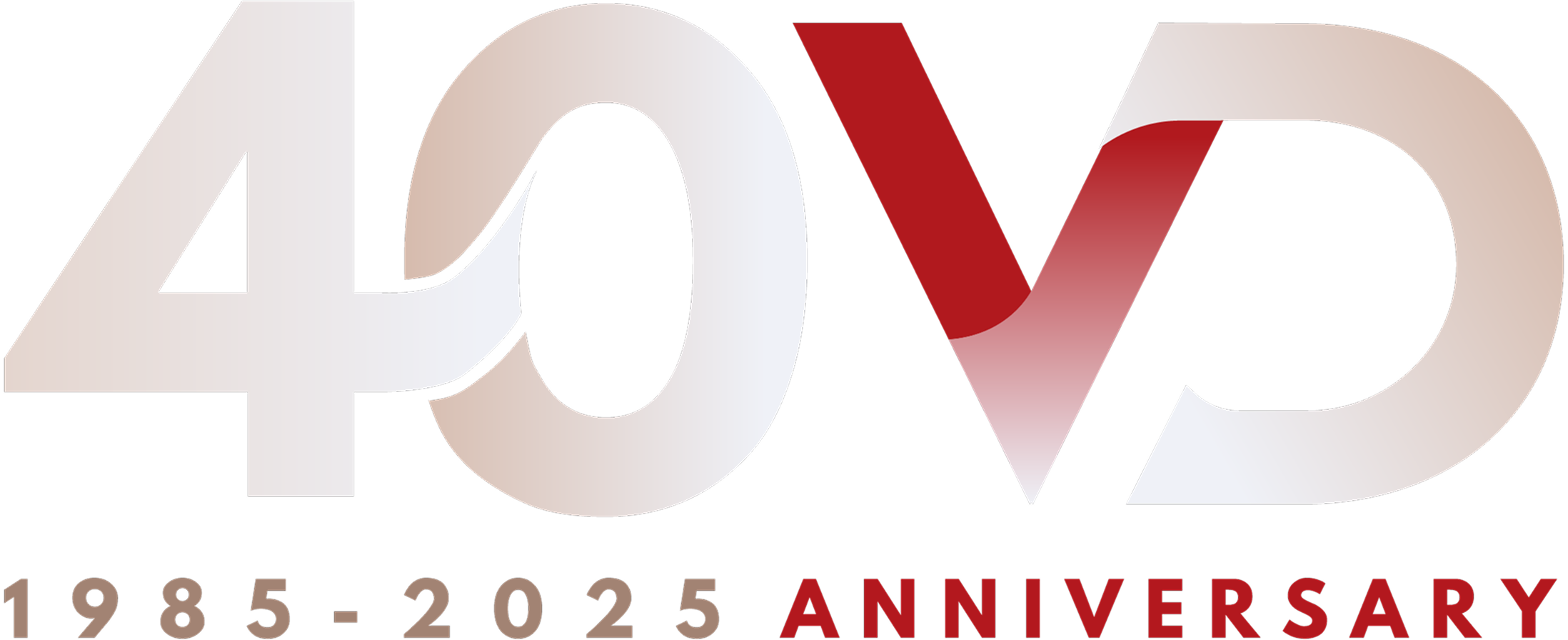 Logo Vannini Dental Industry - 40th year anniversary